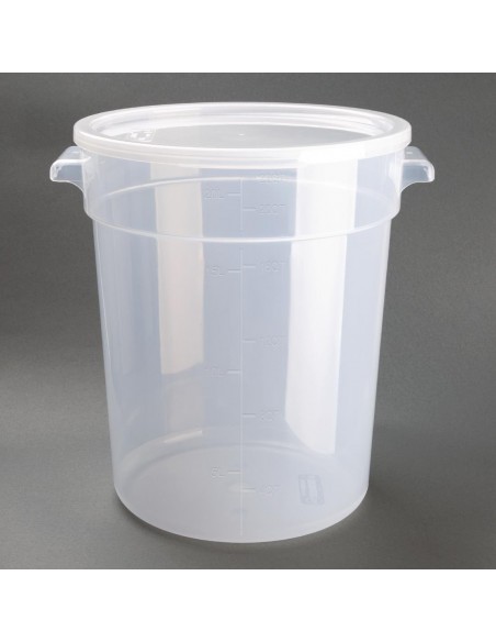Vogue Polypropylene Round Food Storage Container 20Ltr