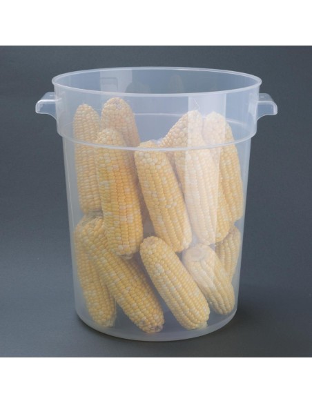 Vogue Polypropylene Round Food Storage Container 20Ltr