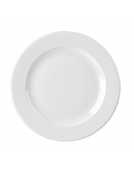 Churchill Bamboo Footed Plate 276mm