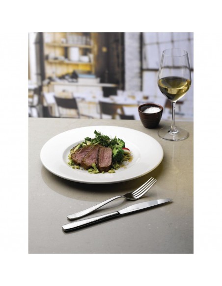 Churchill Bamboo Footed Plate 276mm