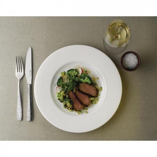 Churchill Bamboo Footed Plate 276mm