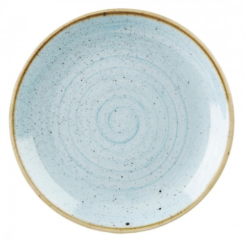 Churchill Stonecast Evolve Coupe Plate Duck Egg Blue 220mm