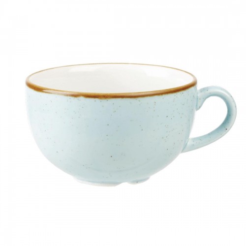 Churchill Stonecast Cappuccino Cup Duck Egg Blue 12oz