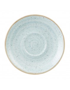 Churchill Stonecast Cappuccino Saucer Duck Egg Blue 158mm