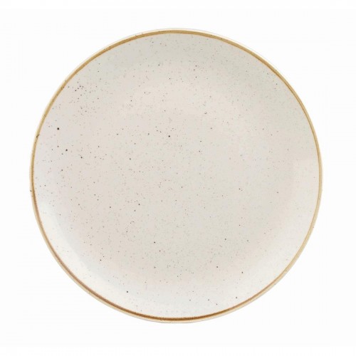 Churchill Stonecast Evolve Coupe Plate Barley White 260mm