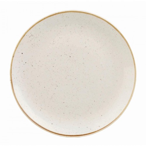 Churchill Stonecast Evolve Coupe Plate Barley White 165mm