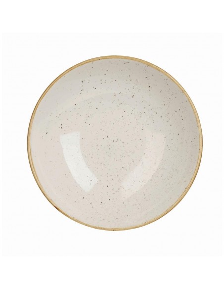 Churchill Stonecast Coupe Bowl Barley White 184mm