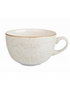 Churchill Stonecast Cappuccino Cup Barley White 8oz