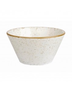 Churchill Stonecast X Squared Dipping Pot Barley White 3oz
