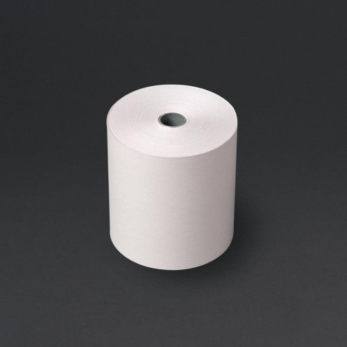 Fiesta Non-Thermal 2ply White and Pink Till Roll 76 x 71mm