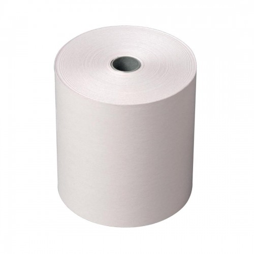 Fiesta Non-Thermal 2ply White and Pink Till Roll 76 x 71mm