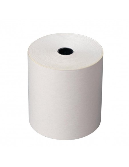 Fiesta Non-Thermal 2ply White and Yellow Till Roll 76 x 70mm