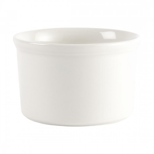 Churchill White Souffl Dishes 100mm