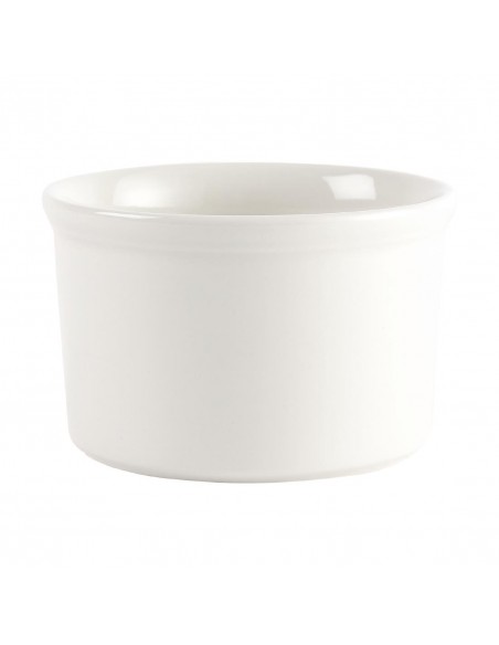 Churchill White Souffl Dishes 100mm