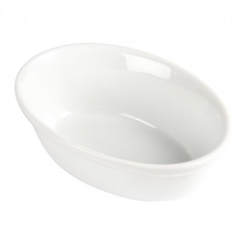 Olympia Whiteware Oval Pie Bowls 161mm