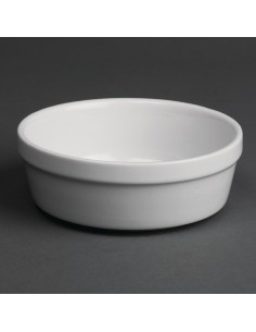 Olympia Whiteware Round Pie Bowls 119mm