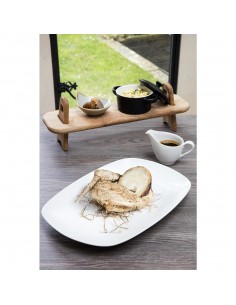 Olympia Mini Round Pots Black 142ml 5oz 2