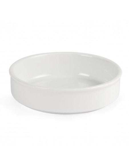Olympia Mediterranean Stackable Dishes White 134mm
