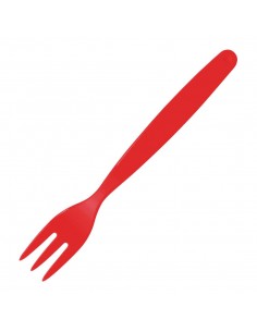 Polycarbonate Fork Red