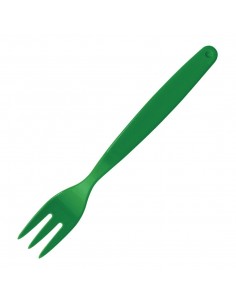 Polycarbonate Fork Green