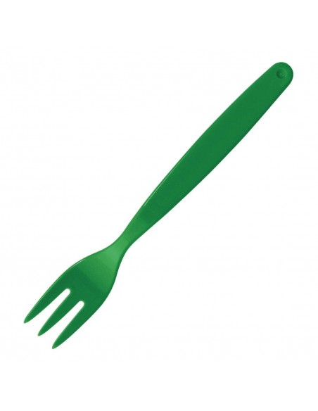 Polycarbonate Fork Green