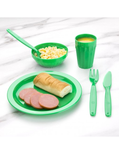 Polycarbonate Fork Green