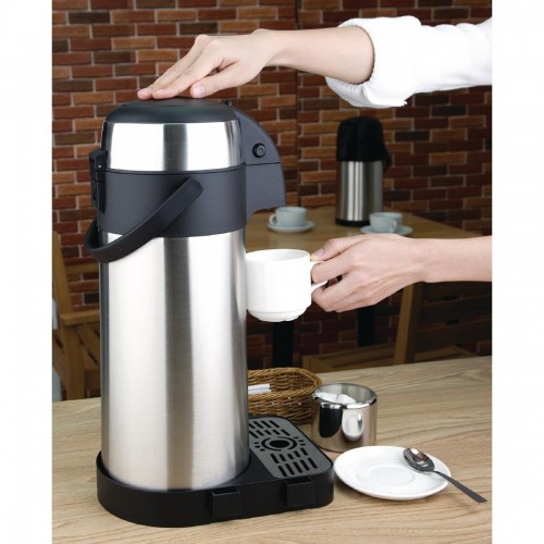 Olympia Pump Action Airpot 5Ltr, Hot Drinks Dispenser