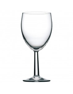 Saxon Nucleated Wine Goblets 340ml CE Marked at 125ml 175ml and 250ml