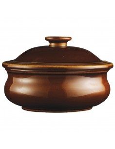 Churchill Rustics Simmer Stew Pots and Lids 140mm