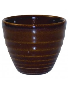 Churchill Bit on the Side Brown Ripple Dip Pots 114ml