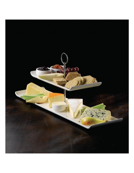 Churchill 2 Tier Rectangular Plate Tower