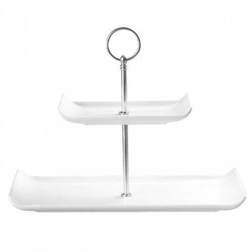 Churchill 2 Tier Rectangular Plate Tower