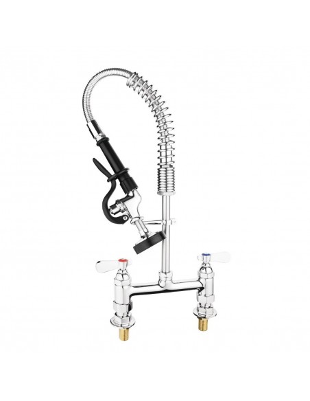 Vogue Twin Pedestal Mini Pre-Rinsers