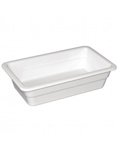 Kristallon Melamine Wide Rim 1/4 Gastronorm Platter 65mm