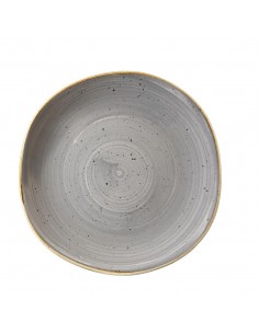 Churchill Stone Cast Peppercorn Grey Round Plate 264mm