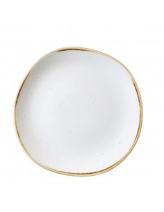 Churchill Stone Cast Barley White Round Plate 264mm