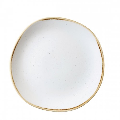 Churchill Stone Cast Barley White Round Plate 264mm