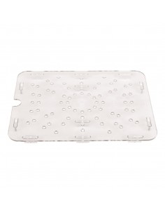 Cambro Polycarbonate 1/2 Gastronorm Pan Drain Shelf