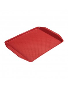 Cambro Fast Food Tray Red 410mm