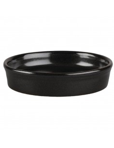 Churchill Mediterranean Mezze Dishes Black 110mm