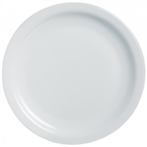 Arcoroc Opal Hoteliere Narrow Rim Plates 193mm