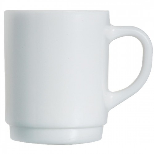 Arcoroc Opal Stackable Mugs 260ml