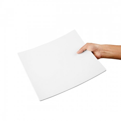 Curved Square Melamine Plate