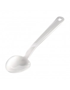 Matfer Exoglass Serving Spoon White 13"