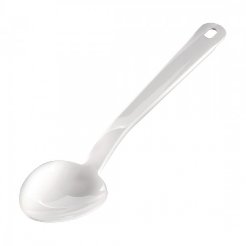 Matfer Exoglass Serving Spoon White 13"