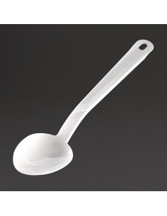 Matfer Exoglass Serving Spoon White 13" 2