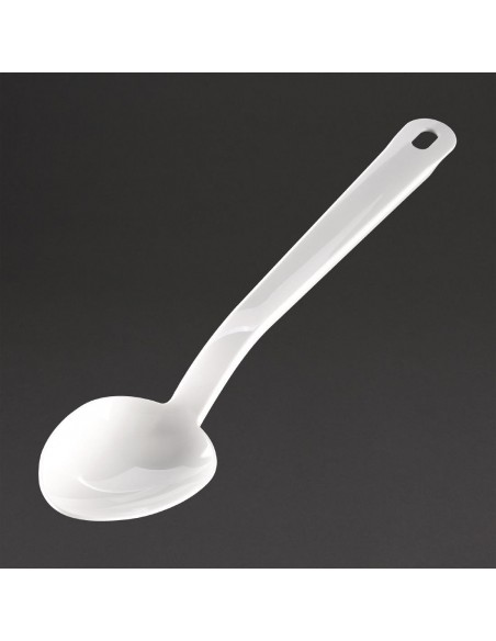 Matfer Exoglass Serving Spoon White 13"