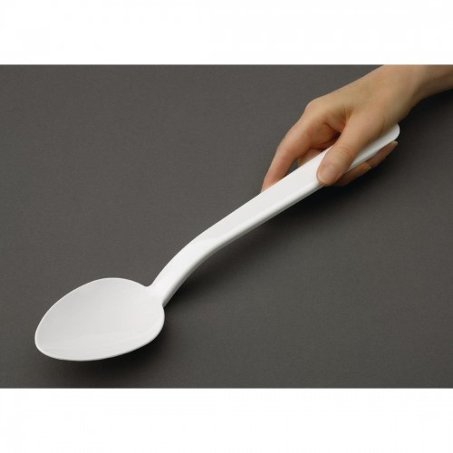 Matfer Exoglass Serving Spoon White 13"