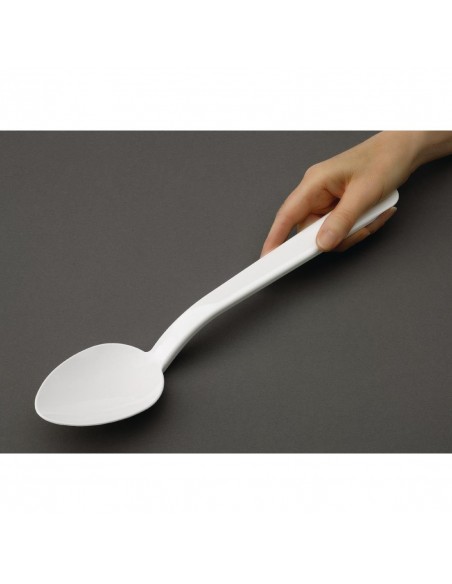 Matfer Exoglass Serving Spoon White 13"