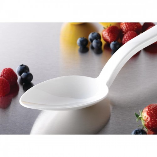 Matfer Exoglass Serving Spoon White 13"
